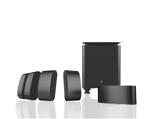 Quality U4max-S10D 5.1 Wall-Mounted Home Cinema System 1000W Subwoofer 110dB factory