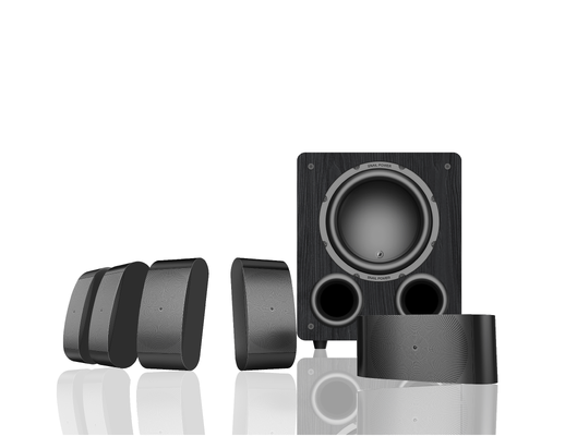 蜗牛 Snail Power U4max & C110 5.1声道壁挂式家庭影院音响套装 110dB高声压输出 10寸低音炮 客厅环绕音响系统