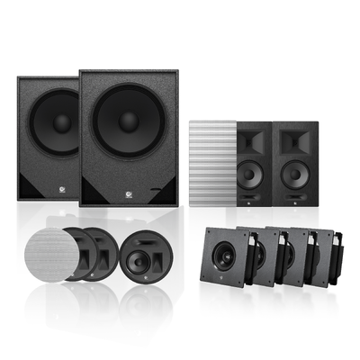 Quality X-Series 7.2.4 Custom Home Theater System X8 Horn Speaker 2000W Subwoofer factory